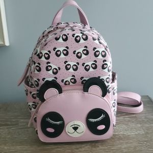 Mini panda backpack